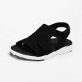 Spot 2021 Autumn Fish Head Casual Velcro Fashion Sandals Flat Women's Shoes Origin Source 6 Color Plus Size. 