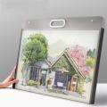 Plastic 4K Picture Album Good Quality Transparent Manuscript Art ColleCtion Storage 8K Sketch Book for Picture Album File. 