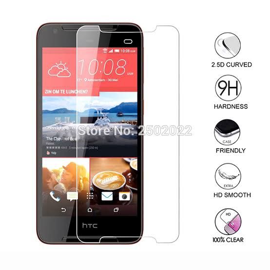 Tempered glass screen protector for HTC 628 - Transparent 0.3mm