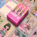 54PCS/set Kpop TWICE Between 1 2 Lomo Cards New Photo Album The Feels HD High Photocard K-pop TWICE fans gift.