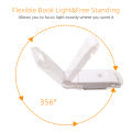 LED USB Rechargeable Book Light Reading Light Eye Protection Night Light Portable Clip Desk Light Bookmark Read Light Night Lamp 1Pcs.