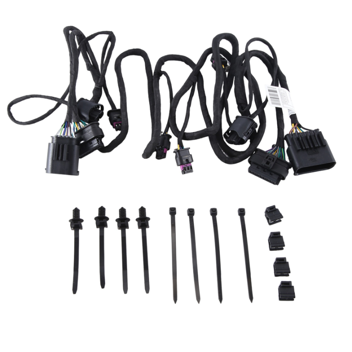 1 Piece Car Front Bumper Parking Sensor Wiring Harness PDC Cable 61129395453 Black for BMW 5 G30