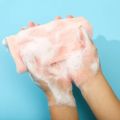 2Pcs New Soap Foaming Net Facial Cleanser Manual Foaming Net Body Wash Soap Foaming Net Shower Mesh Bag Soap Mesh Bags. 