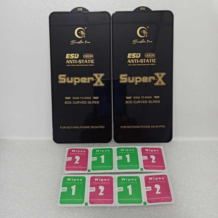 2 PCS Super-X Full Touch Screen Coverage Tempered Glass Screen ...