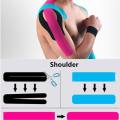 Elastic Kinesiology Tape Athletic Recovery Sports Safety Muscle Pain Relief Knee Pads Support Gym Fitness Bandage. 