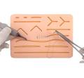 Suture Practice Kit for Medical and Vet Students, Startup Suture Kit Including Silicone Pad with Durable Mesh, Suturing Tools, for Suture Curriculum Practice (Education Use Only).