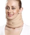 Soft Cervical Collar with Chin Support Size S/M/L/XL (Cervical Collar for Neck Pain/Neck Belt for pain/Orthopaedic Neck Collars - Back Support Belt. 