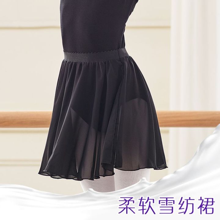 Children%20Dance%20Skirt%20Girls'%20Dancing%20Small%20Apron%20Ballet%20Dance%20Dress%20One%20Piece%20Chiffon%20Dress%20Exercise%20Clothing%20Short%20Skirt%20-%20Image%205
