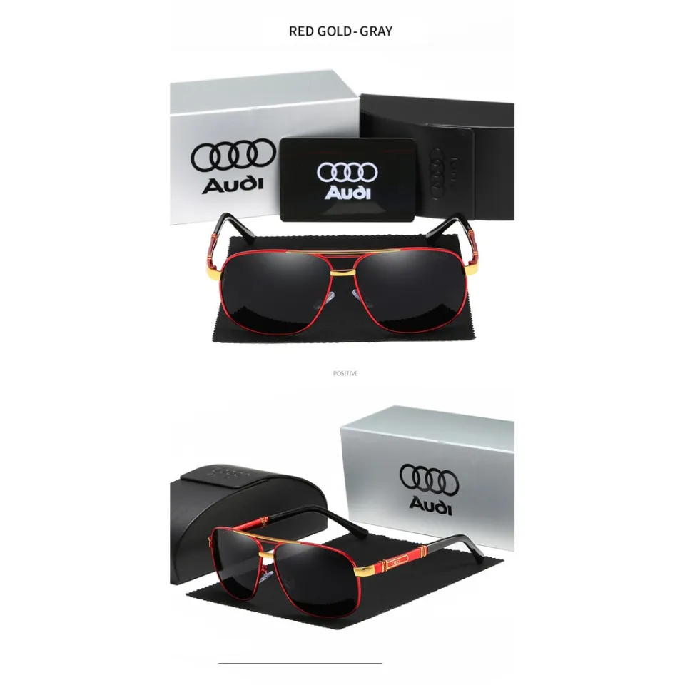 NEW）Yfashion Audi 4S shop Men's Square Polarized Lens Driving