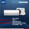 Midea Inverter 2 Ton Ac Split Type Air Conditioner 10 Year Compressor Official Warranty. 