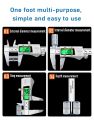 Stainless steel housing digital caliper 0-150mm measuring tool-Calipers box. 
