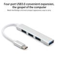 3.0usb Splitter Multi-Function One-to-Four Hub Hub Extender High-Speed Computer Multi-Interface Docking Station.