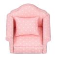 Dollhouse Mini Sofa, 1:12 Doll House Mini Sofa High Simulation for Kids for 1:12 Scale Doll House for Gifts. 