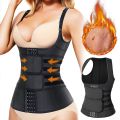 Women Body Shaper Sweat Waist Trainer Vest for Women UnderCorset Cincher Tummy Control Sport Girdle with Adjustable Belt. 