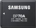 Samsung Digital Camera Battery BP70A for Samsung DV150F, ES65, ES70, ES80, MV800, PL120, PL170, PL20 and more. 