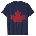Maple Leaf Flag Canada T-Shirt Cotton Unique Tops Shirts New Men's T Shirts Group. 