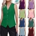 Smart Casual Women’s Sleeveless Suiting Waistcoat.