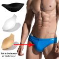 Men Sponge Cup Enhancer Pad Underwear Briefs Pouch Front Padded Underpants Panties Push Up Cup. 