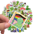 【3C VictoryEagle】50pcs/pack Frog PEPE Graffiti Stickers For Gift Bicycle Computer Notebook Car Children's Toy.