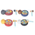 Kids Whack A Mole Game Toy Kids Pounding Toy Color Cognition Interactive with Hammer for over 3 Years Old. 