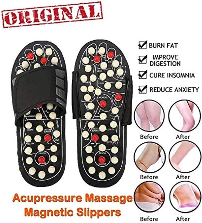 Unisex%20Plastic%20Acupressure%20Foot%20Massager%20Slippers,%20For%20Home/Office%20Foot%20Massage%20Slipper-%20Black%20-%20Image%203