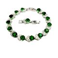 SUNNICE Wholesale 18K Gold Plated Cubic Zirconia Copper Pro Mayor Pulsera De Mujer Fashion Jewelry Custom Diamond Women Bracelet.