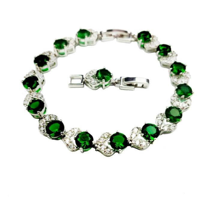 SUNNICE%20Wholesale%2018K%20Gold%20Plated%20Cubic%20Zirconia%20Copper%20Pro%20Mayor%20Pulsera%20De%20Mujer%20Fashion%20Jewelry%20Custom%20Diamond%20Women%20Bracelet%20-%20Image%202