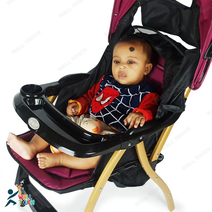Lightweight%20Portable%20Baby%20Stroller%20Baby%20Trolley%20%20Folding%20Pram%20for%20kids%20From%20Newborn%20to%203%20Years%20With%20Back%20Rest,%20Food%20Tray%20&%20Wheel%20Lock%20-%20Image%207