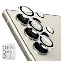 Samsung Galaxy S25 Ultra Lens Protectors Metal Ring Case Camera Tempered Glass Protector. 