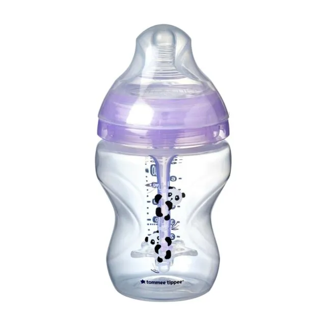 Tommee%20Tippee%20260ml%20Panda%20Advanced%20Anti%20Colic%20Born%20Baby%20Feeding%20Bottle%200%20M%20-%20Image%203