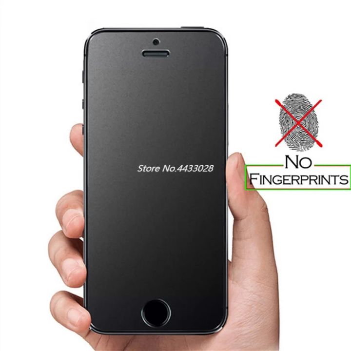 Matte Frosted Tempered Glass Screen Protector for Iphone 15 14 13 12 X XR XS 11 Pro Max Mini 8 7 Plus 6S 5 SE Protective Film
