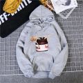 Harajuku Autumn Winter Wildflowe Dandelion Print Women Hoodies Casual Funny Hoodie For Lady Girl Long Sleeve Hoodies Female 2020. 