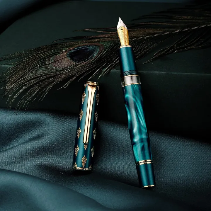 Hongdian%20N7%20Blue%20Peacock%20Resin%20Piston%20Fountain%20Pen,%20Iridium%20Extra%20Fine%20Nib%20Classic%20Pen,%20Smooth%20Writing%20Pen%20with%20Metal%20Box%20-%20Image%2010