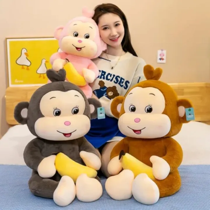 Banana%20monkey%20Soft%20Lovely%20plush%20toy%20Stuffed%20Animal%20Monkey%20Plush%20Doll%20-%20Image%203