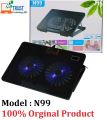 Laptop Cooling Pad laptop cooler Rgb N99 With 2 Dual Fan Stand laptop cooler stand Notebook Cooling Pad N182 With 2 Dual Fan Black. 