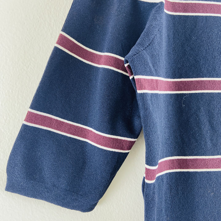 Ladies%20Short%20Sleeved%20Knit%20Long%20Jumper%20Sweater%20From%20Levin%20-%20Image%203