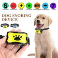 2019 Waterproof Bark Collar - Safe Anti Barking Devices Training Control Collars Small Medium and Large Pets Deterrent Blue.