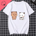 Bubu Dudu hangaii Pure cotton T Shirt Funny Comic Anime couple Top Graphic Comic Manga Unisex Summer Clothes Harajuku cartoons.