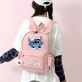 Cute Disney Lilo Stitch Backpack for Girl Boy Student Teenager Children Rucksack Women Casual School Bags Kids Birthday Gift Toy. 