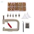 Hand Press Pearl Setter Tool Pearl Handmade Setting Machine Pearl Setting Machine for Clothes. 
