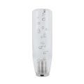 (New)Universal Car Truck Transparent Bubble Colors LED Light Shift Knob Gear Lever Shifter, Length: 15cm.