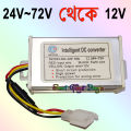 24v 36v 48v 72v To 12v Dc Converter Electric Cycle Scooter Erikshaw, Aluminium.