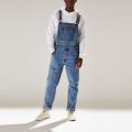 Fashion Male One Piece Pants Jeans Streetwear Mens Pocket Fashion Simple Jeans Overall Jumpsuit Streetwear Summer Autumn. 