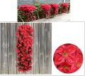 Artificial Decoration Silk Cloth Violet Flowers Basket Fake Hanging Wall Decor - Home Decoration Item - Home Decoration Item - Home Decoration Item.