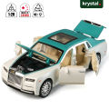 【Krystal】Rolls Royce Phantom Six-Door Car Toy | High-quality ABS Material | Luxury Push Vehicle with Sound & Light.