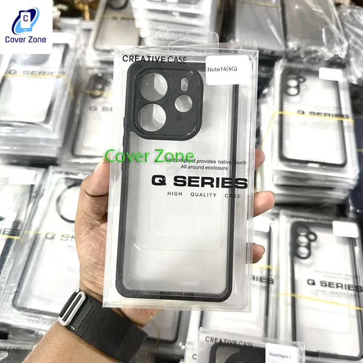 Xiaomi%20Redmi%20Note%2014%204G%20Transparent%20Anti%20Yellow%20Q%20Series%20PC%20TPU%20Hybrid%20Bumper%20Slim%20Phone%20Case%20For%20Xiaomi%20Redmi%20Note%2014%20Back%20Cover%20-%20Image%203