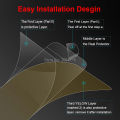 Samsung Galaxy S10 5G - High Definition Soft Hydrogel TPU Protective Film Front POLY Transparent - (Front POLY).