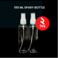 100ml Spray bottle Transparent plastic bottle- 2 pcs. 