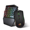 HXSJ K88 BT 4.2 Keyboard Mouse Combo  35-Key Keyboard Wired Gaming Mouse 3200DPI 7 Buttons L-ED Optical Computer Mouse Mice. 