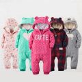 Infant Baby Rompers 2022 Spring Fall Winter Warm Coral Fleece Newborn Babe Girl Costume Animal Bebe Overall Jumpsuit.